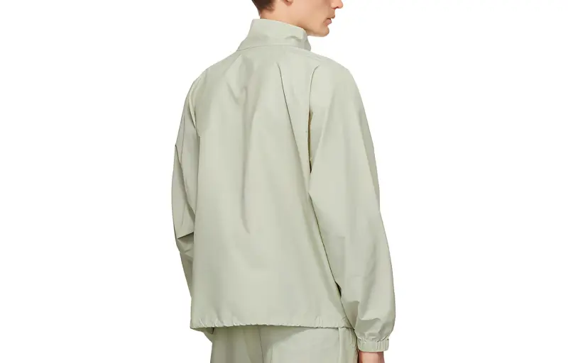 Fear Of God Essentials FW20 Jacket Unisex Gray Green-1