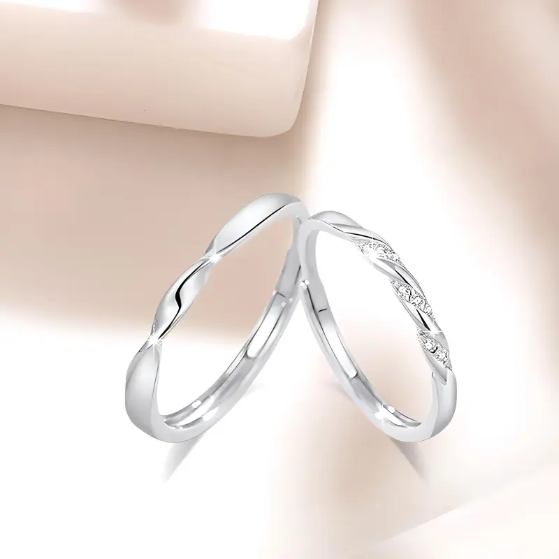 LUCA Sterling Silver Rings Unisex-2