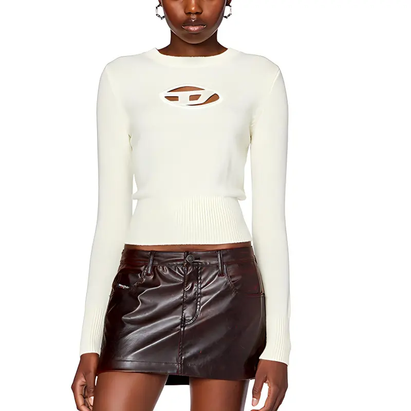 DIESEL M Areesa Logo Embroidered Jumper-1