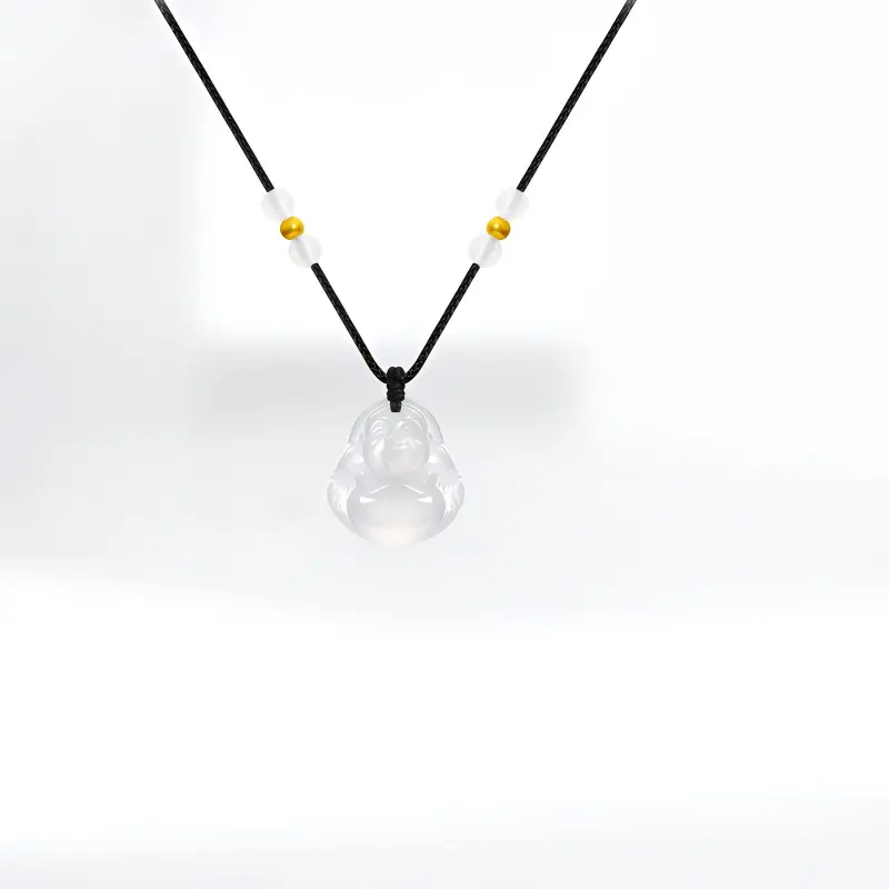 CGC Chalcedony Jade Necklaces Women's Chalcedony-2