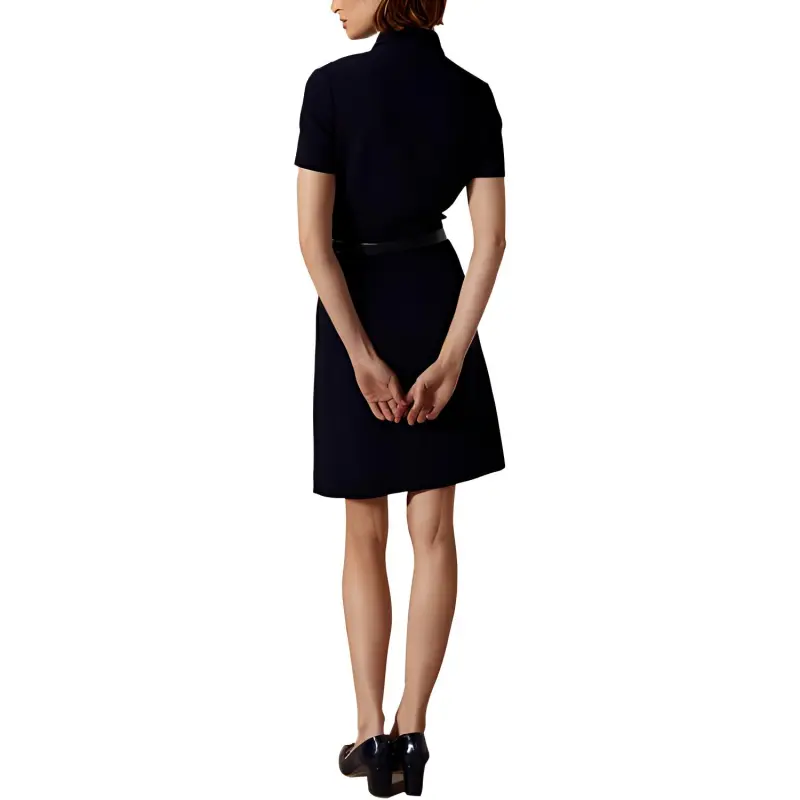 Polo Ralph Lauren Short Sleeved Dresses Women's Marine Blue-2