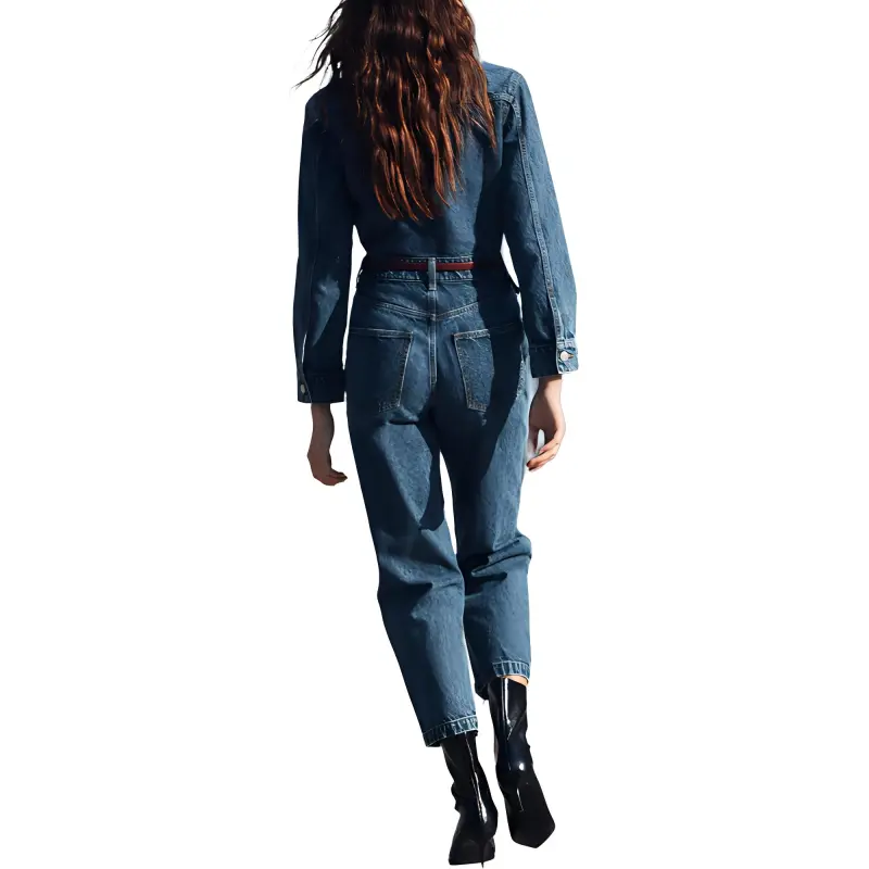 ZARA Jumpsuits Women's Blue-2