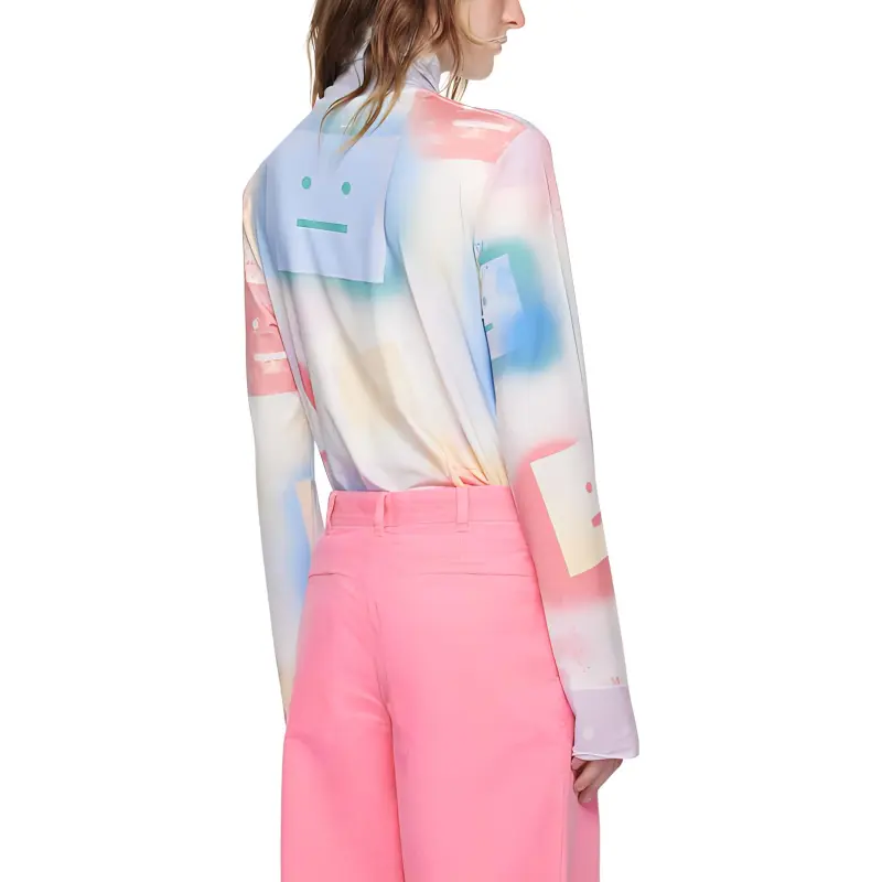 Acne Studios T Shirt Unisex Multicolor-4