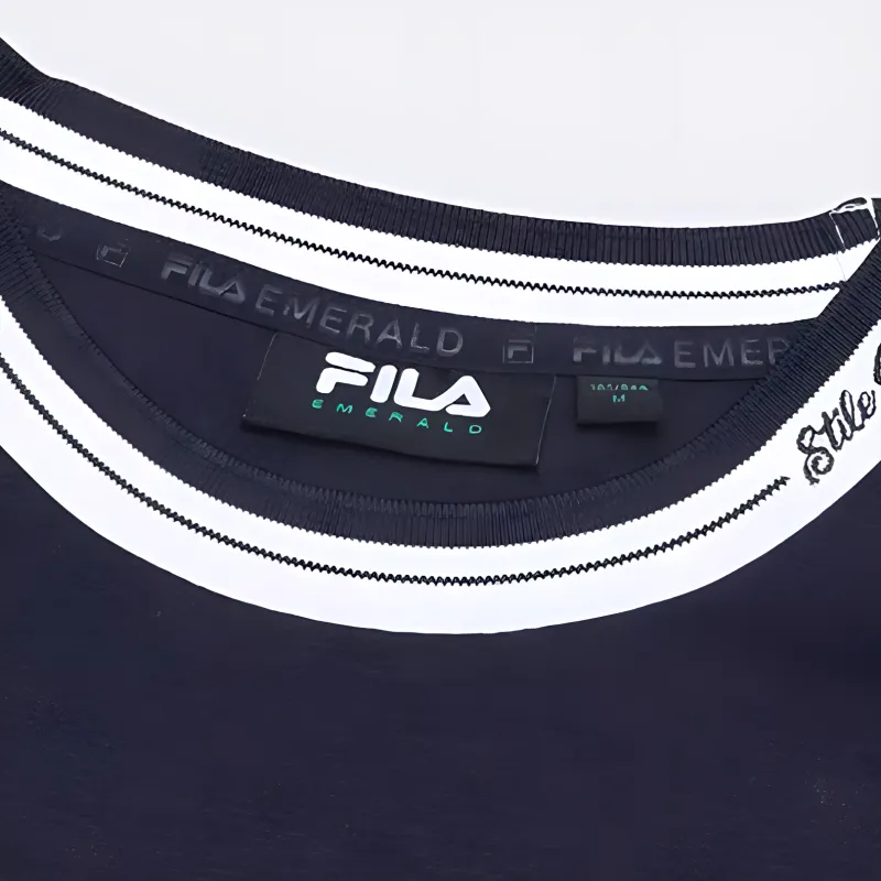 FILA Short Sleeved Dresses Women's Dark Blue-5