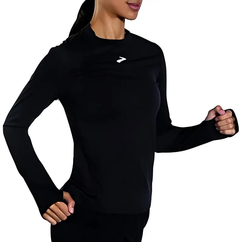 Brooks T-Shirts Women's Black-2