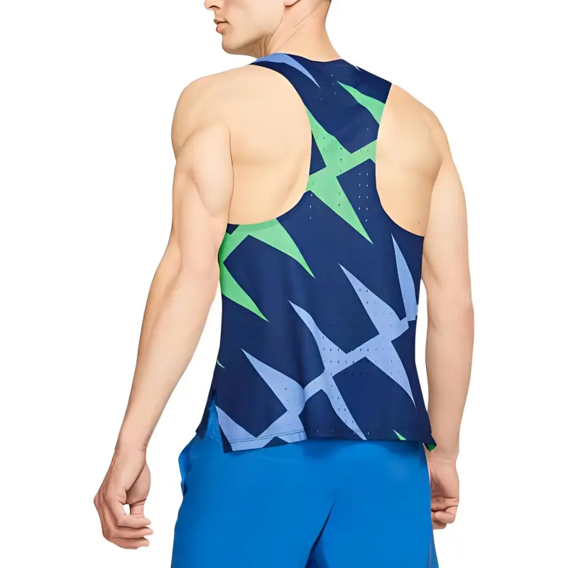 Nike Tank Tops Men Blue-2