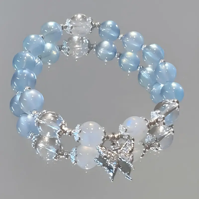 JIAFULAI Colored Glaze Bracelets Women's-1