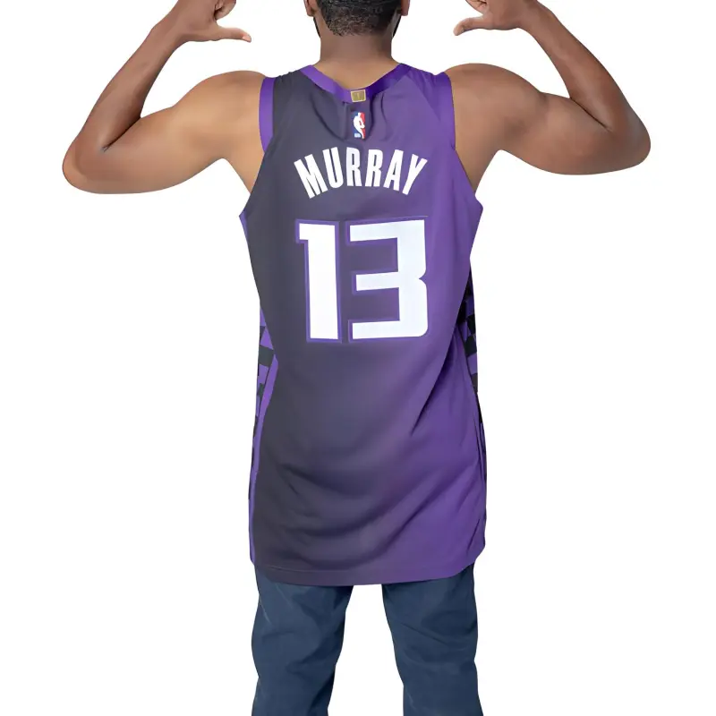 Jordan x NBA Basketball Jerseys Unisex Purple-2