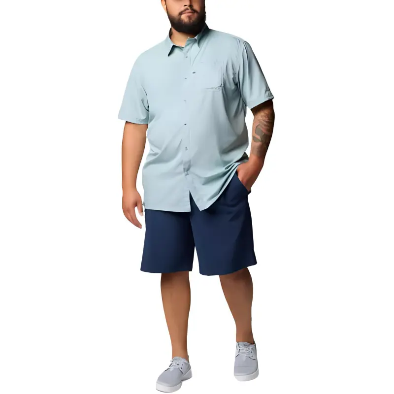Columbia Grander Marlin III Casual Shorts Men's Marine Blue-2