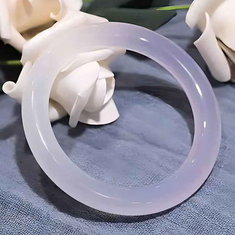 Seven Little Craftsmen Chalcedony Bangles Women's-1