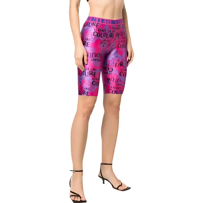VERSACE JEANS COUTURE SS23 Casual Shorts Women's Fuchsia-2