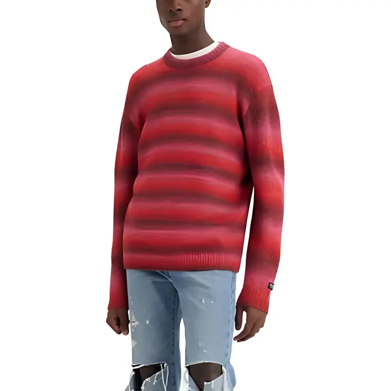Levis Sweaters Men Red-3