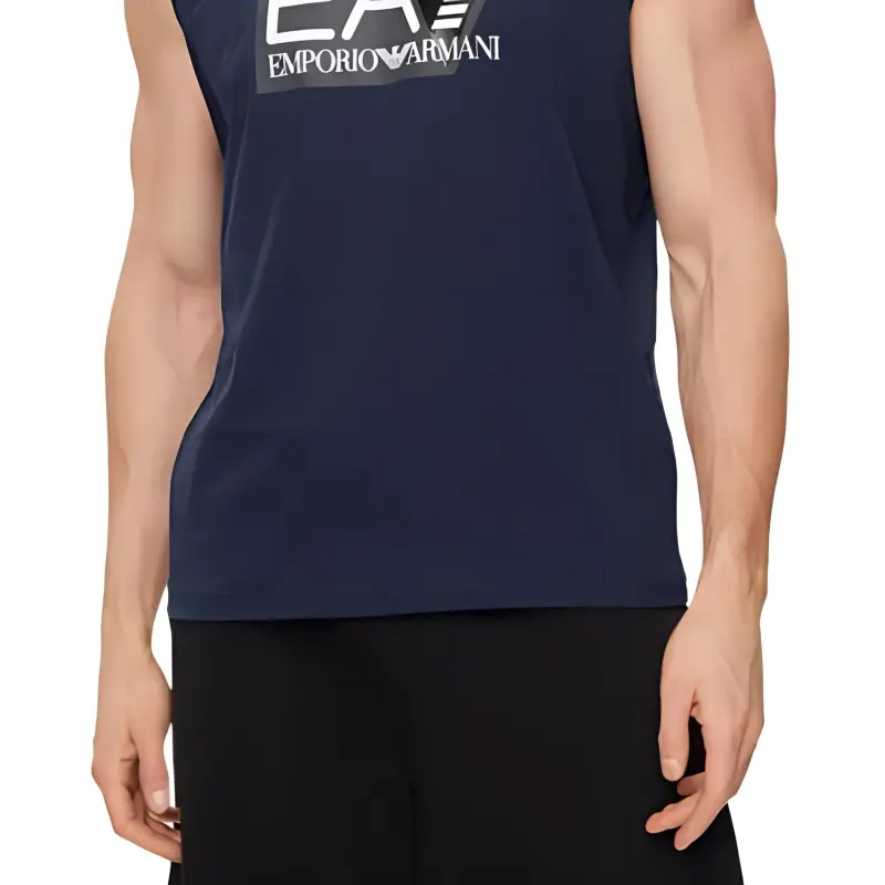 EMPORIO ARMANI Tank Top Men's Marine Blue-3