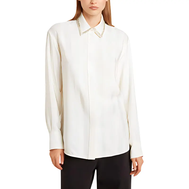 Golden Goose Long Sleeved Embellished Shirt-1