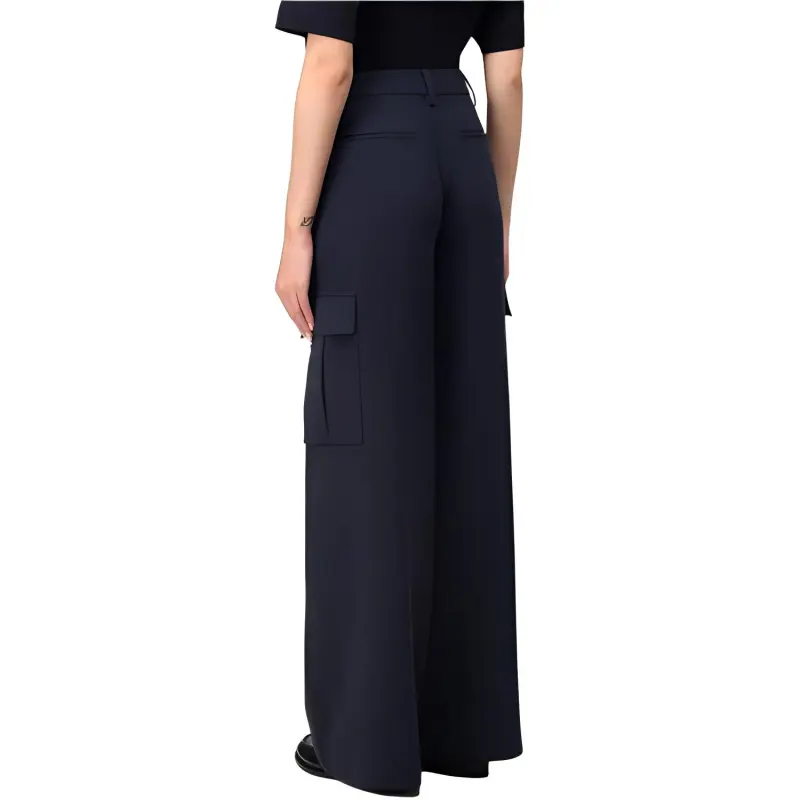THEORY Wide leg Cargo Trousers-1