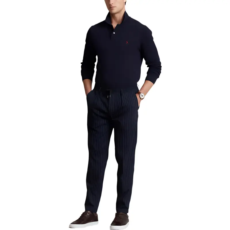 Polo Ralph Lauren FW22 Polo Shirt Men's Marine Blue-3