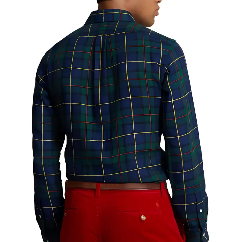 Polo Ralph Lauren Polo Pony Checked Long-Sleeved Shirt-2