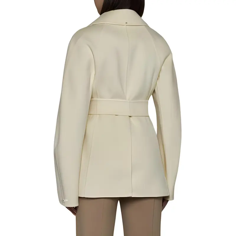 SportMax Double Breasted Belted Coat-4