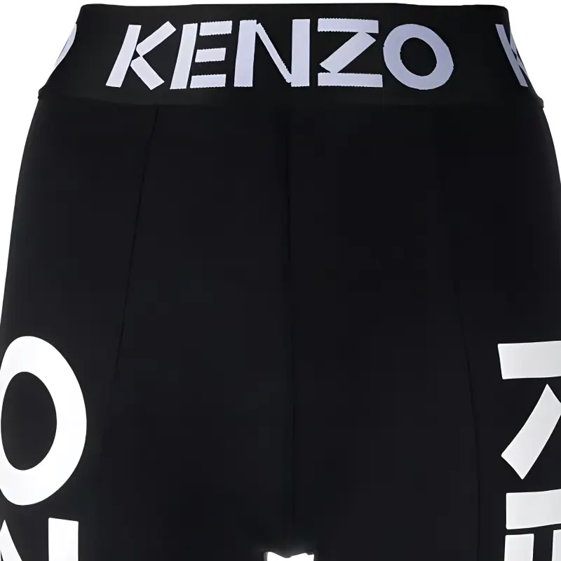 KENZO Logo print Shorts-5