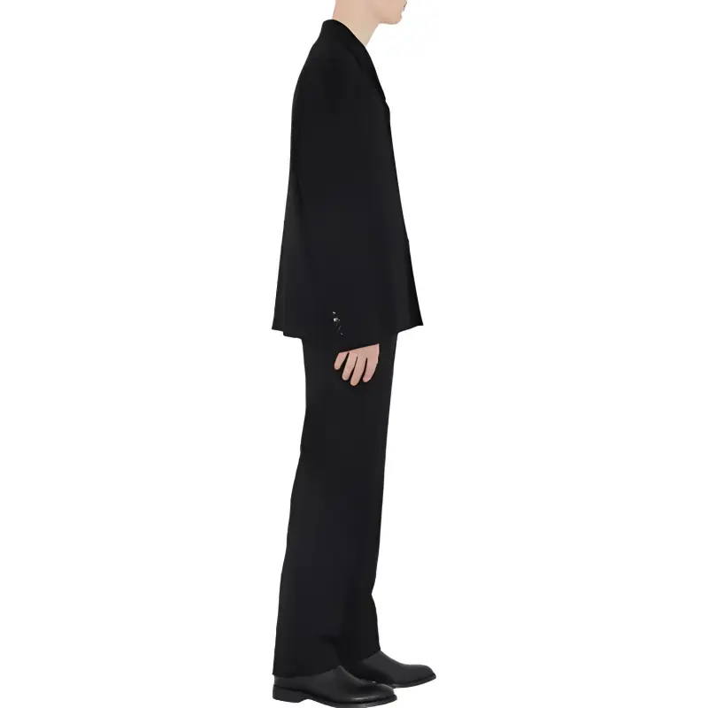 Burberry Oversize Tailored Wool Jacket-3