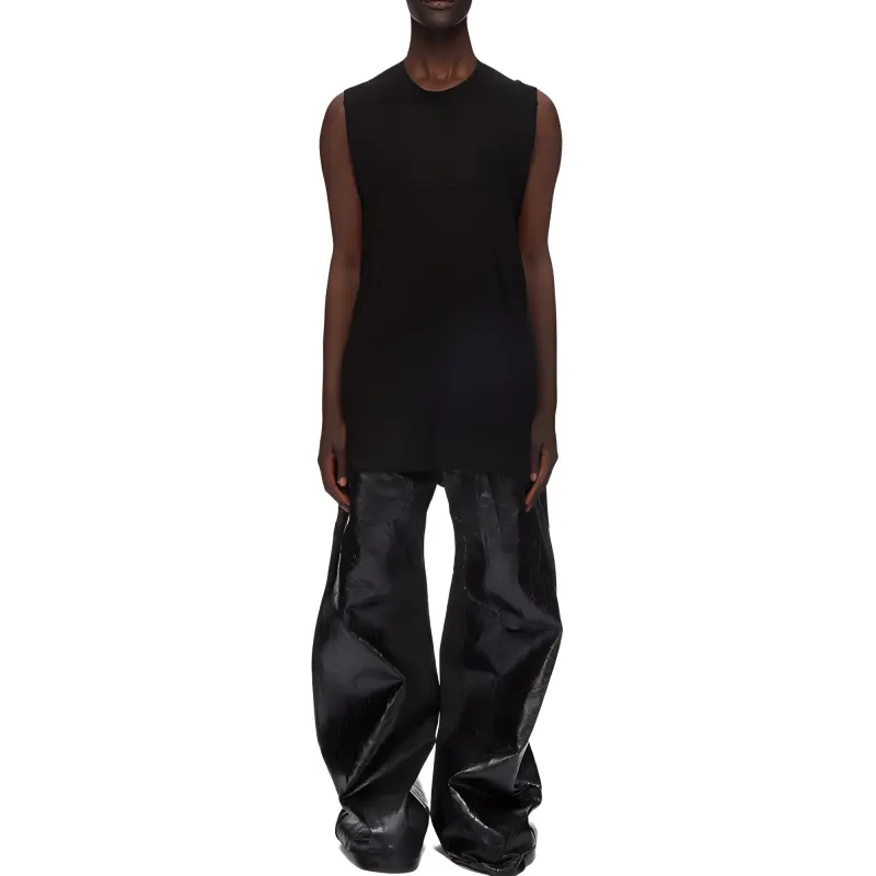 Rick Owens DRKSHDW FW24 Casual Pants Men's Black-2