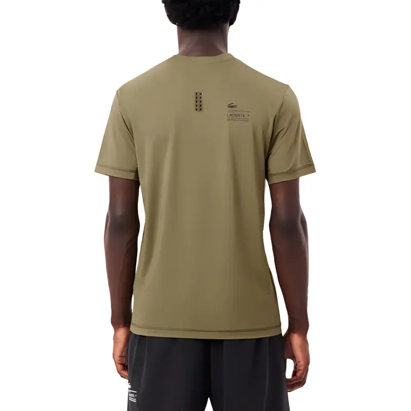 LACOSTE T Shirt Men's Khaki Green-2