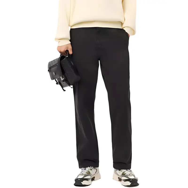 LACOSTE Casual Pants Men's Black-1