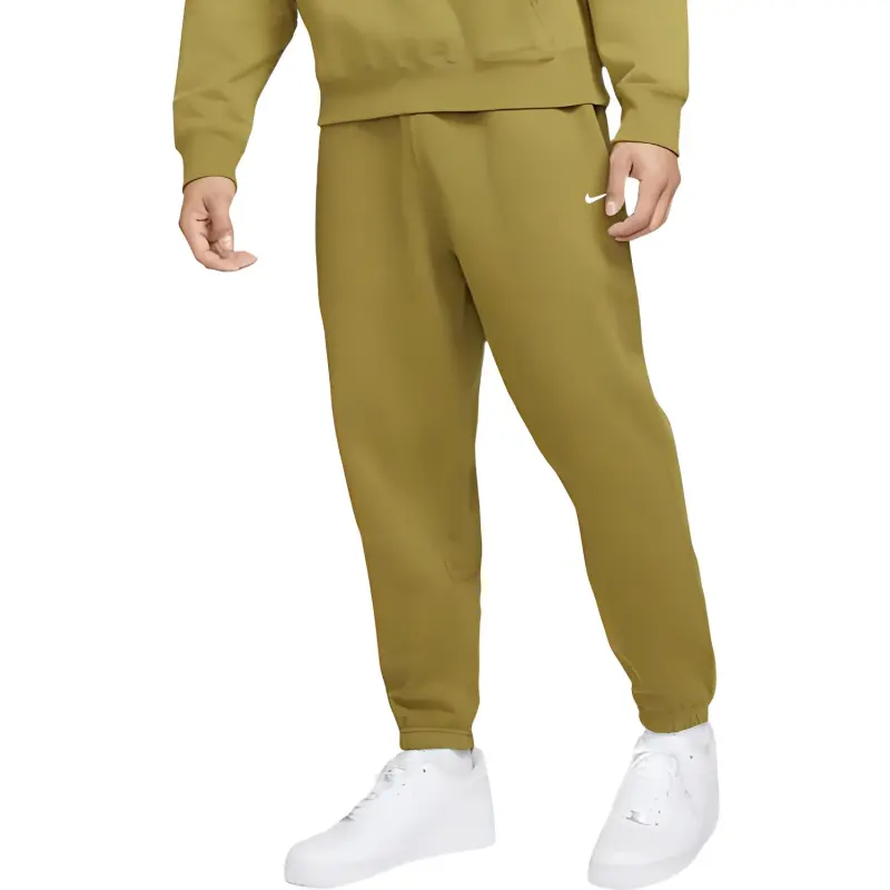 Nike Knitted Sweatpants Men Yellow-1