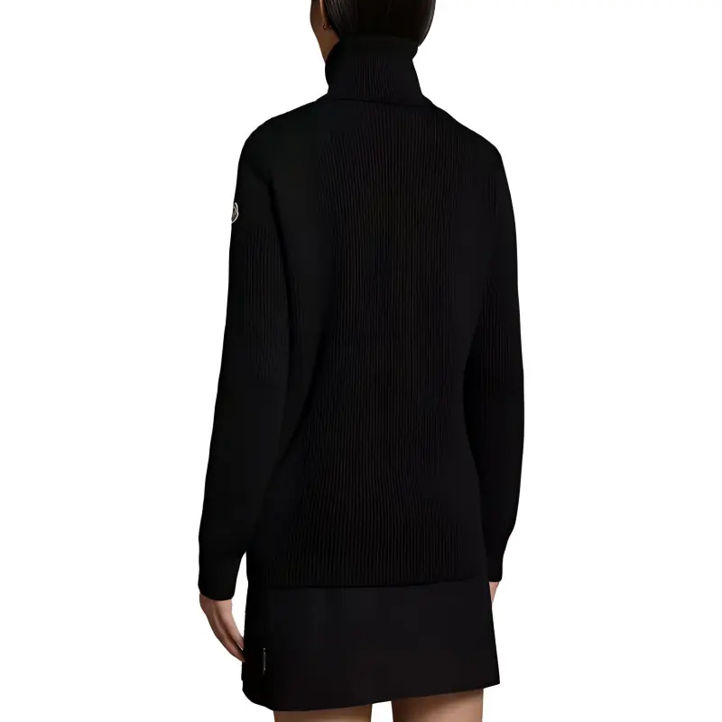 Moncler Padded Corduroy Series Down Jackets Women's Black-2