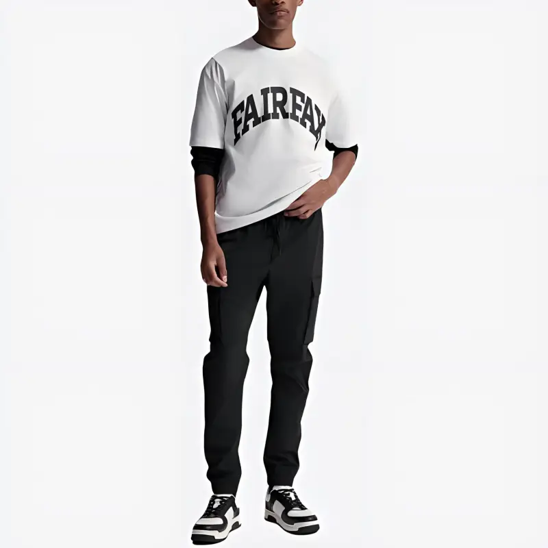 H&M T-Shirts Men White/Fairfax-1