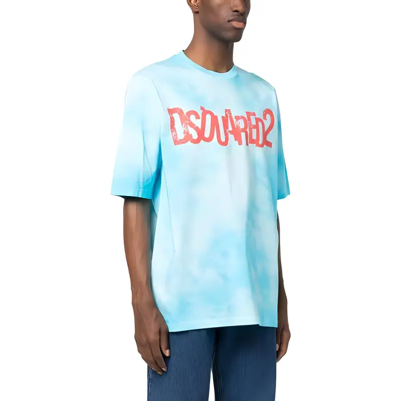 DSQUARED 2 Tie Dyed Crewneck T Shirt-2