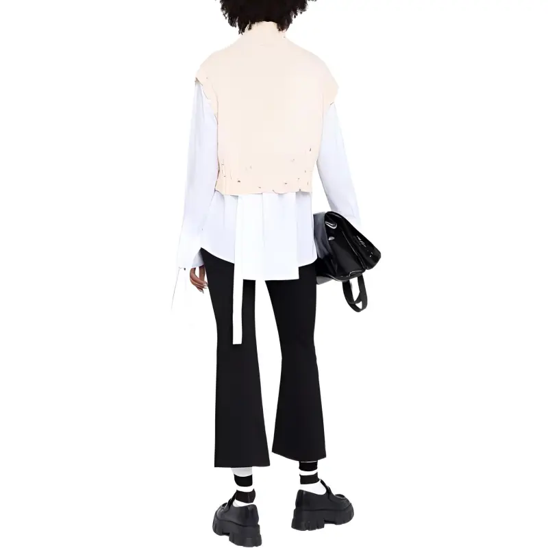 MARNI Turtleneck Sweater 'White'-2