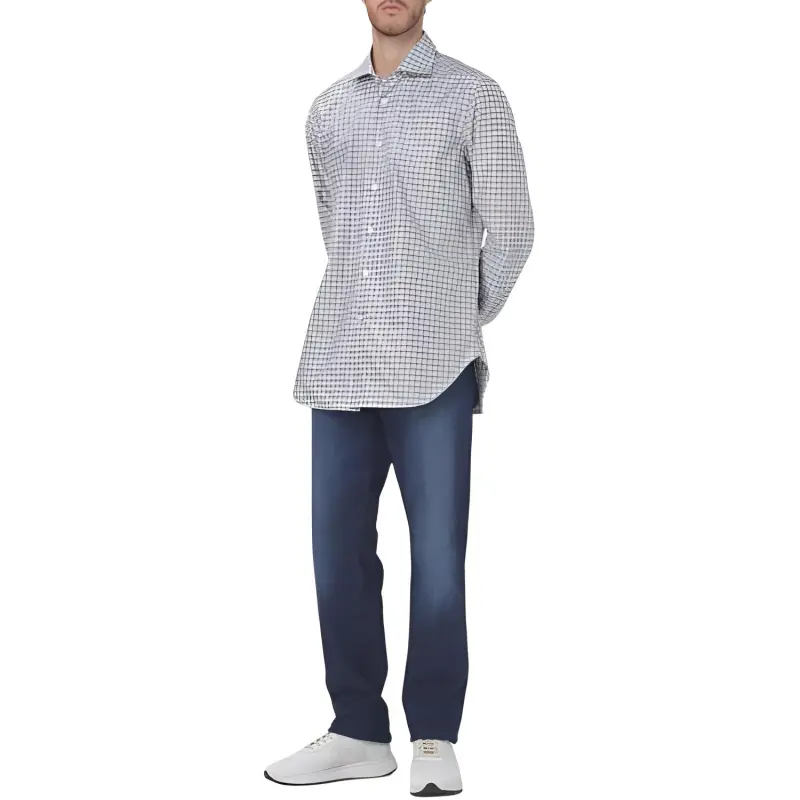 KITON Slim Cut Denim Jeans-2