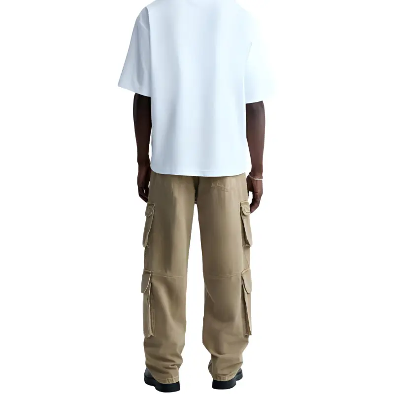 ZARA Jeans Men Khaki-3