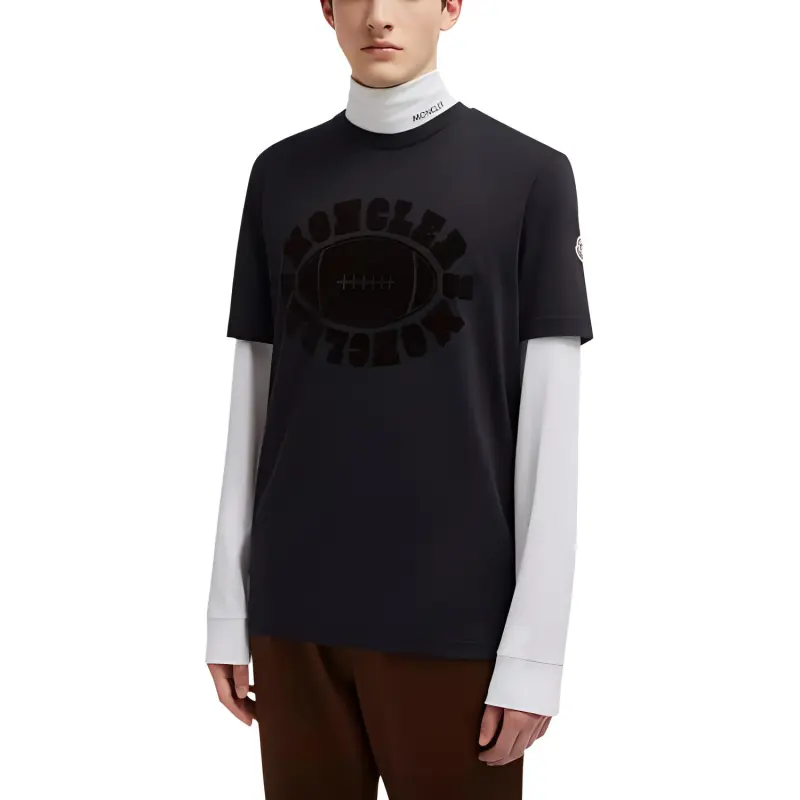 Moncler American Football Motif T shirt-2