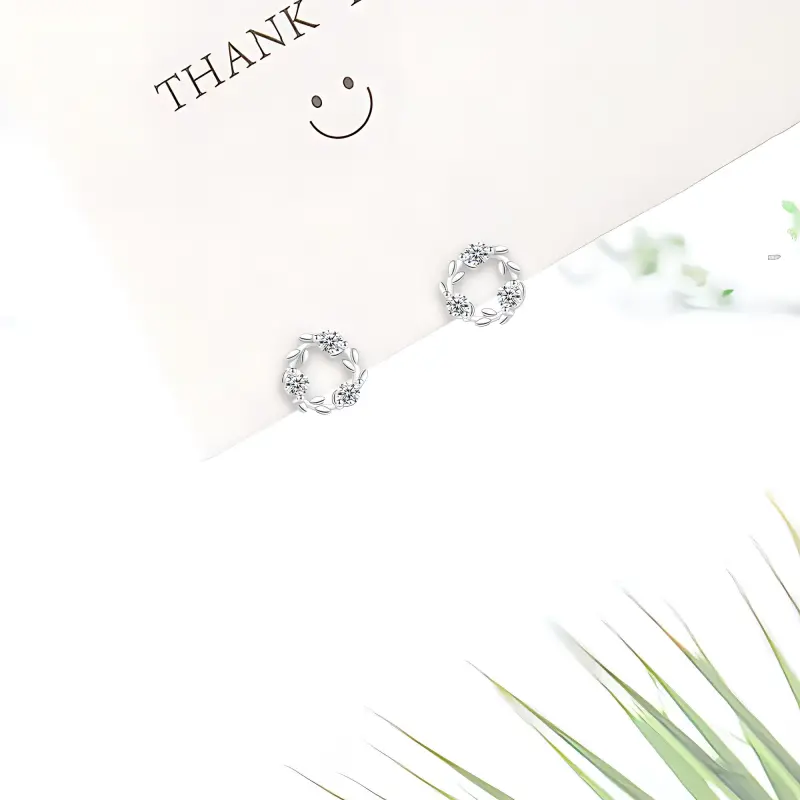 BHI Alloy Stud Earrings Women's-1
