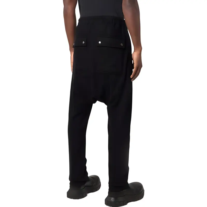 Rick Owens DRKSHDW Knitted Sweatpants Men Black-2