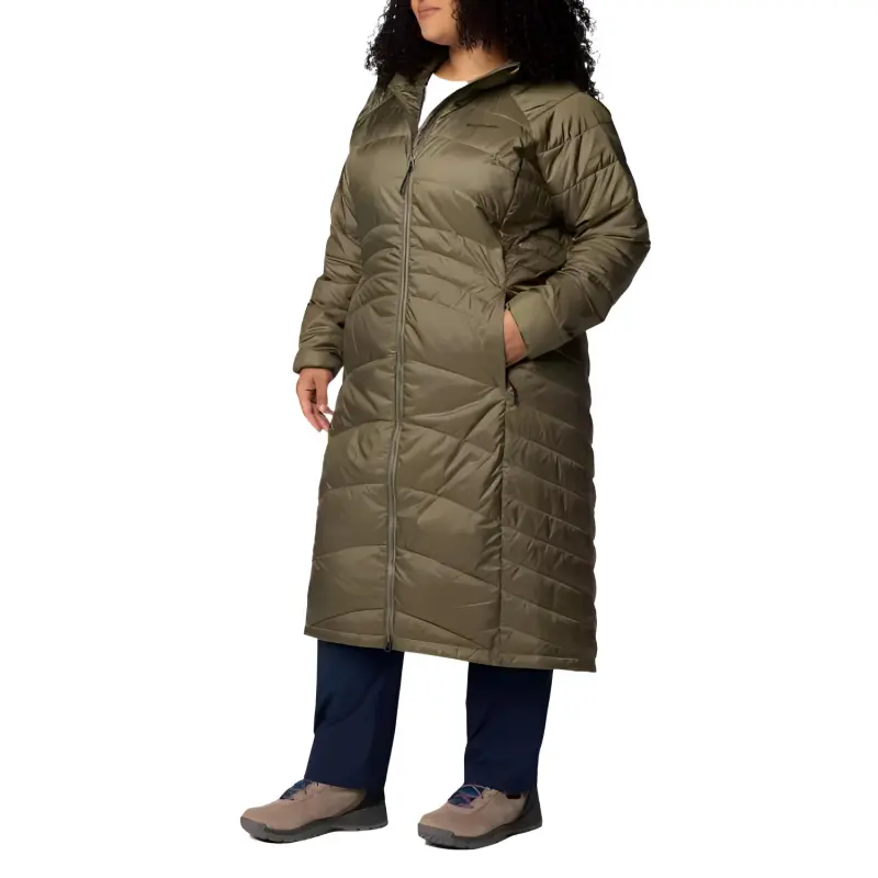Columbia Karis Gale Coats Women's Stone Green-3