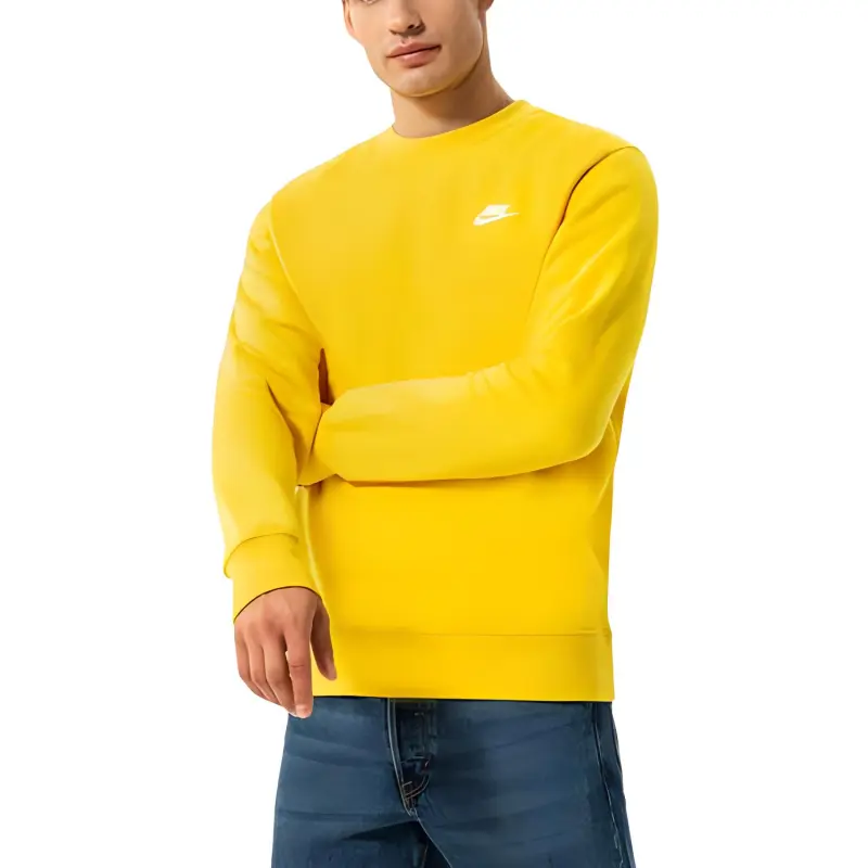 Nike Sweatshirts Men Bright Orange-2
