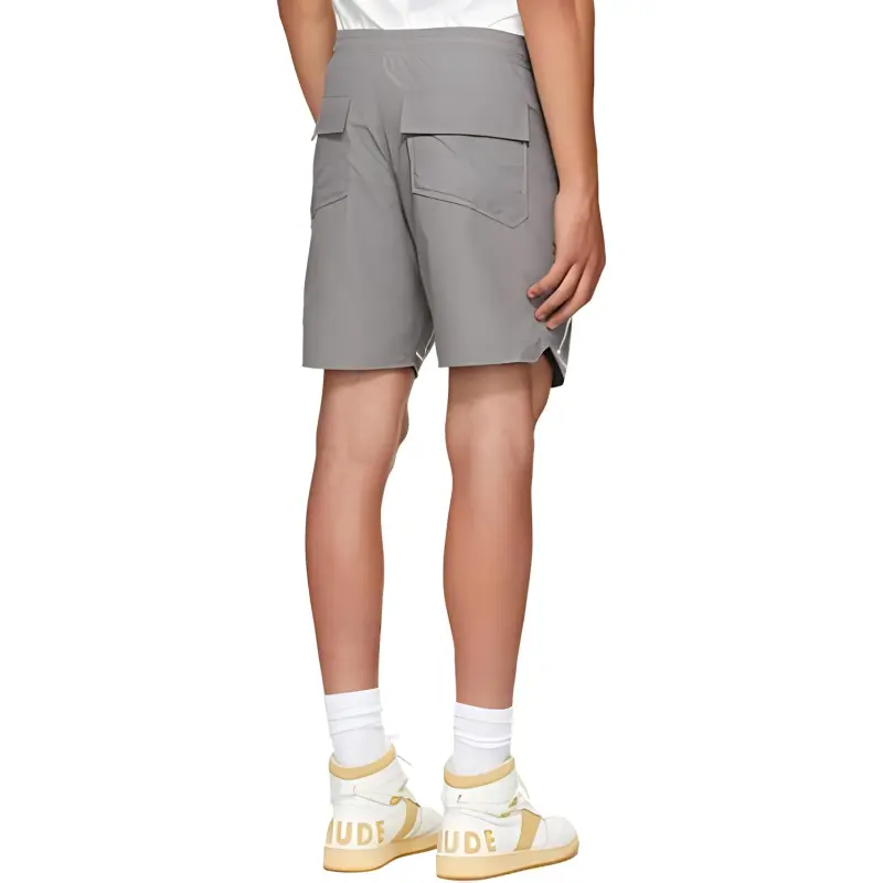 RHUDE Sports Shorts Men Gray-4