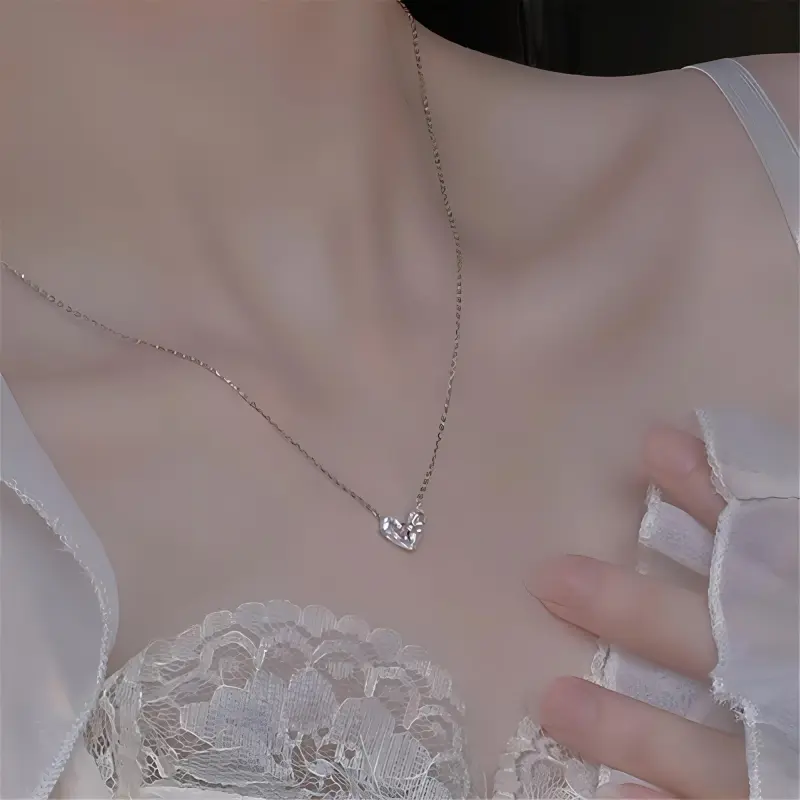 PIARA S925 Silver Necklaces Women's-1