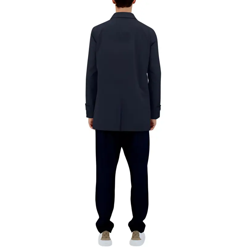 HERNO Single-Breasted Long Sleeved Trench Coat-6