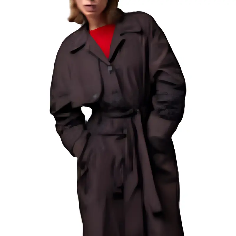 Rouje Trench Coats Women's Gray-1