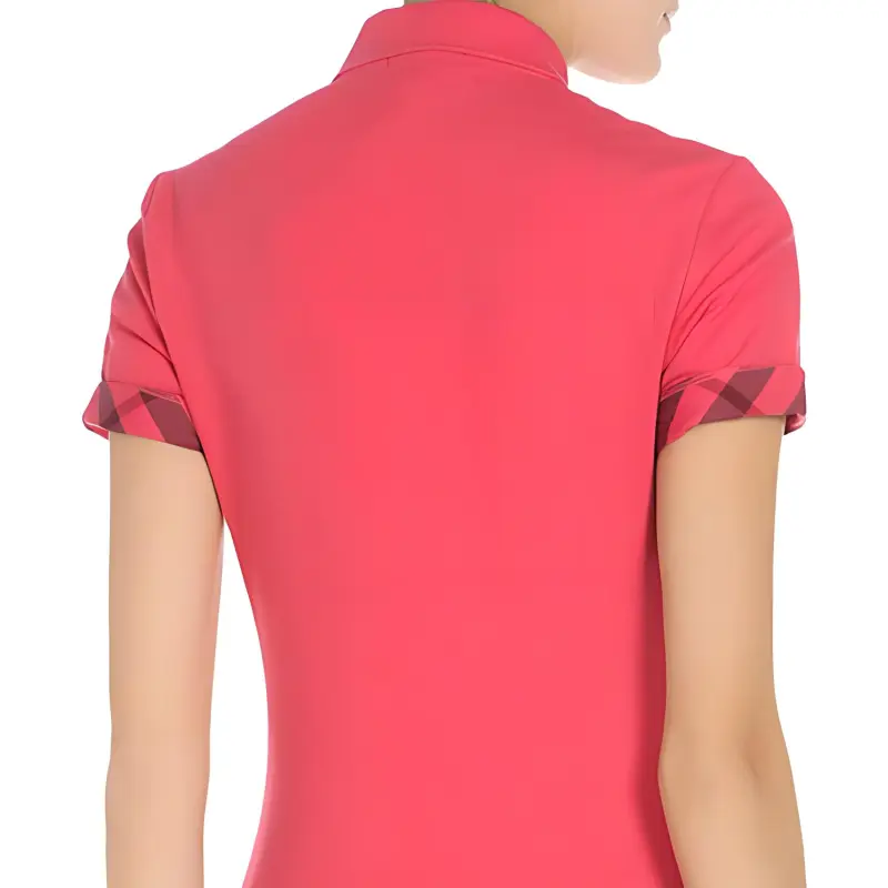 Burberry SS23 Polo Shirt Women's Red-7
