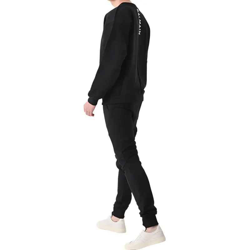 BALMAIN Sweatshirts Men Black-1