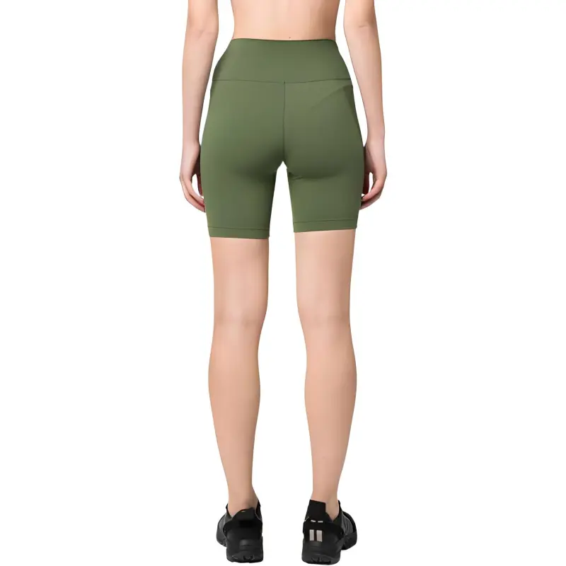 SPORTY & RICH Logo print Biker Shorts-2