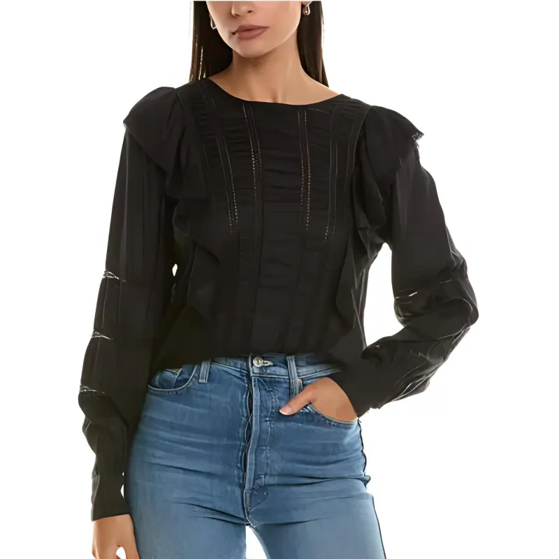 LOVESHACKFANCY Devika Blouse-2