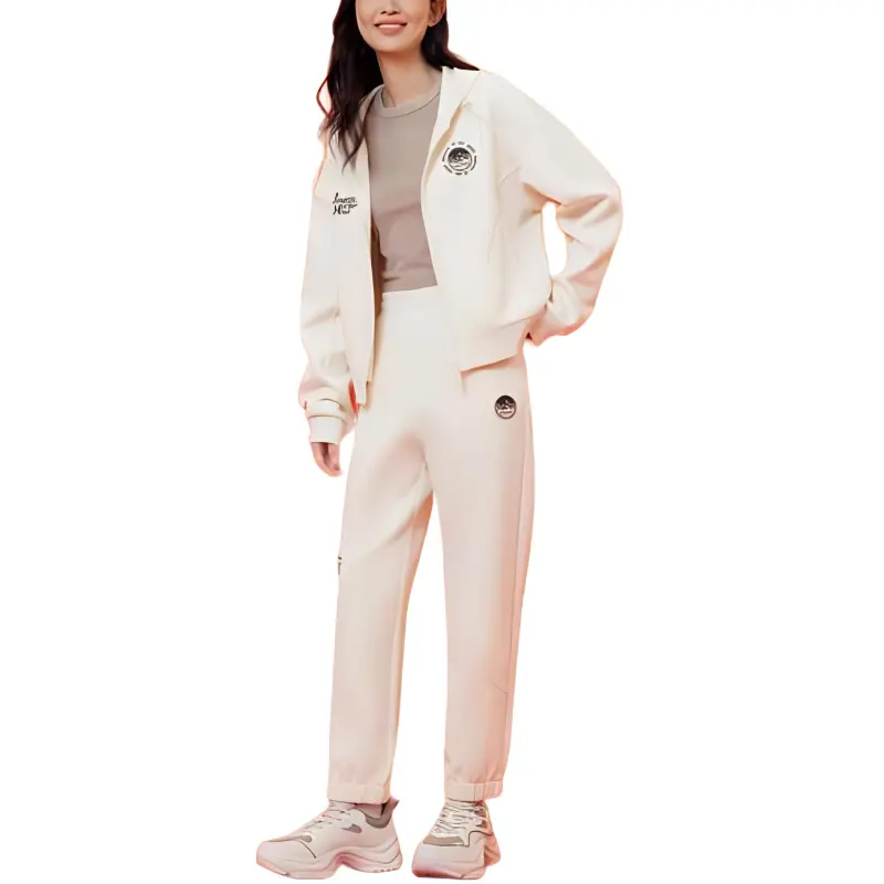 XTEP Sports Life Collection Sweatshirt Women's Mountain Moon White-2