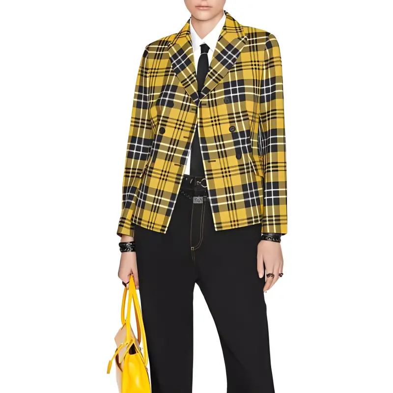 DIOR Jackets Women's Yellow-2