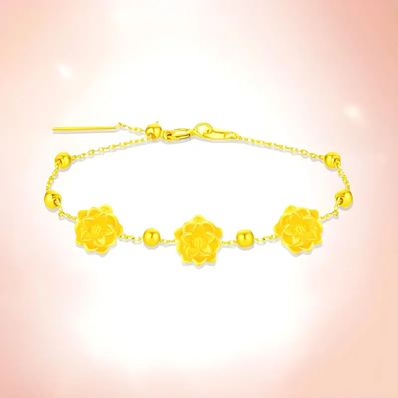 YINGNIXINDONG Gold Bracelet Women's-2